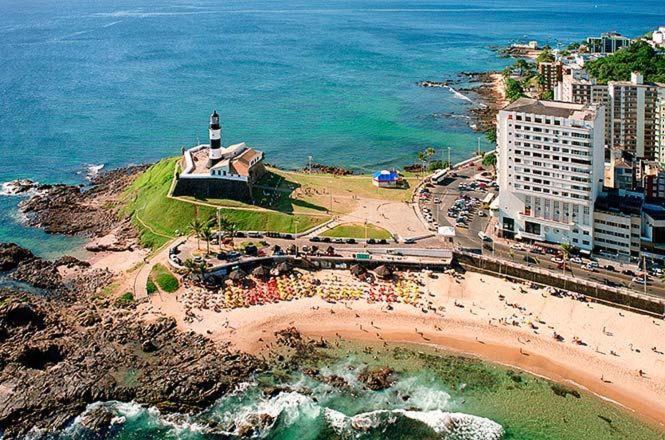 Ferienwohnung Flat Luxo Bem Localizado No Bairro Da Barra Salvador da Bahia Exterior foto